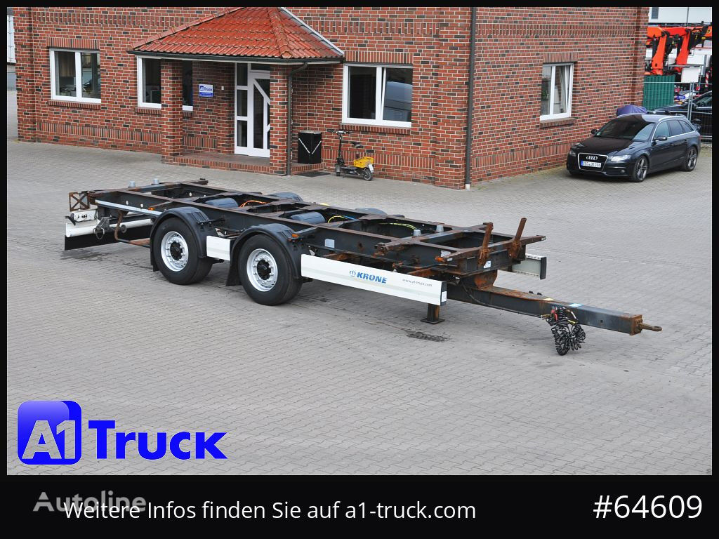 Krone ZZW 18 container chassis trailer