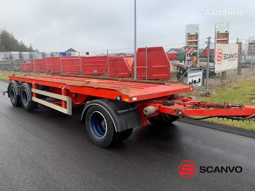 MJS LTLA 24  containerchassi trailer