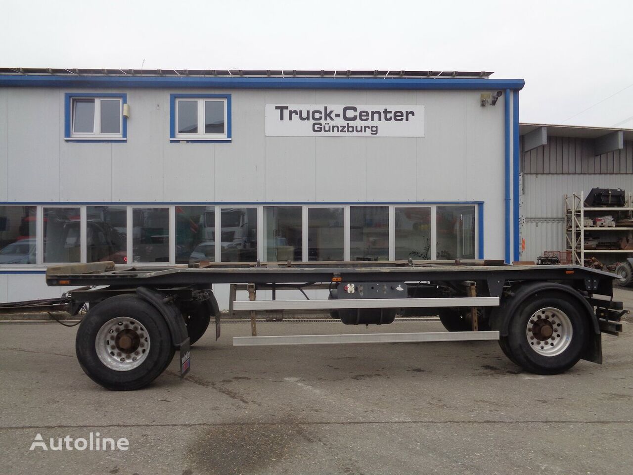 Meiller HKM G18 EL5,0 container chassis trailer