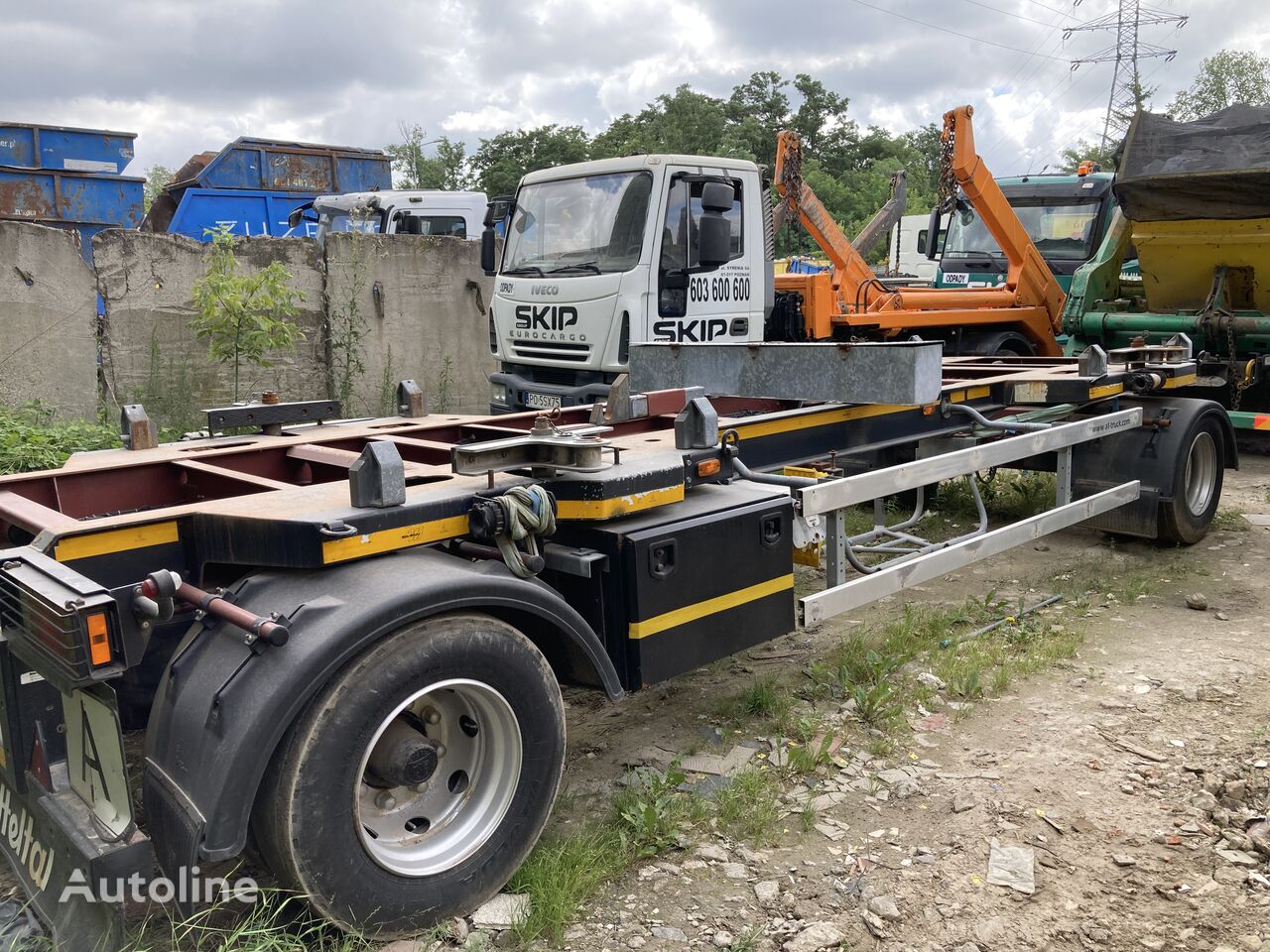 Müller-Mitteltal TH2 container chassis trailer