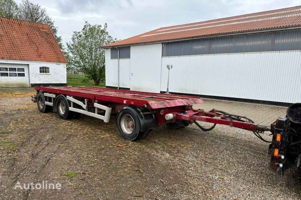 trailer sasis kontainer Nopa PTC 240 3 Seitenkipper für Container