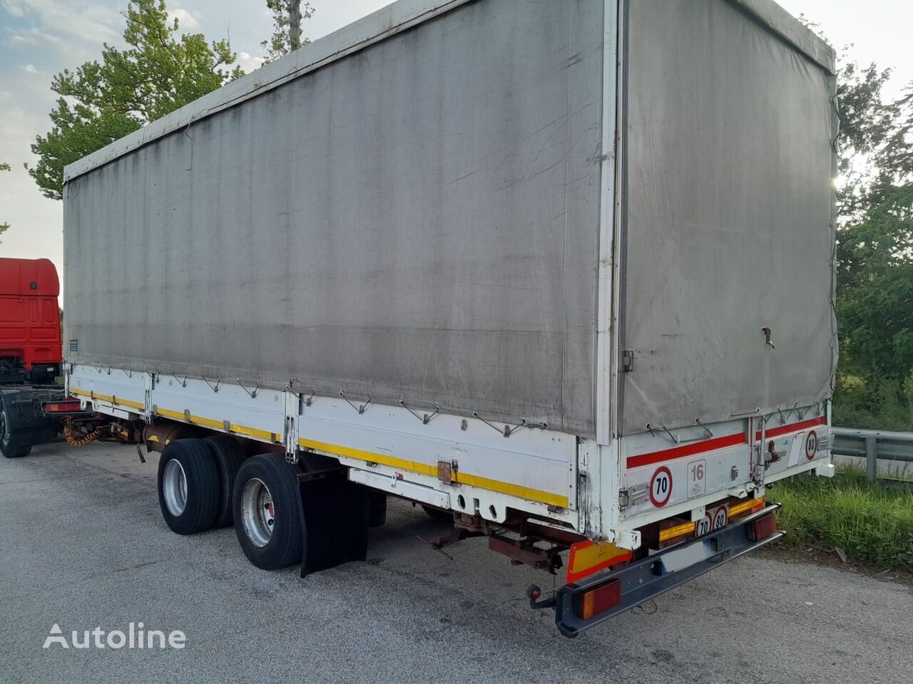 Omar container chassis trailer