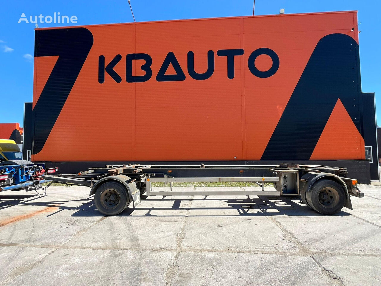 Parator CV 10 10 container chassis trailer