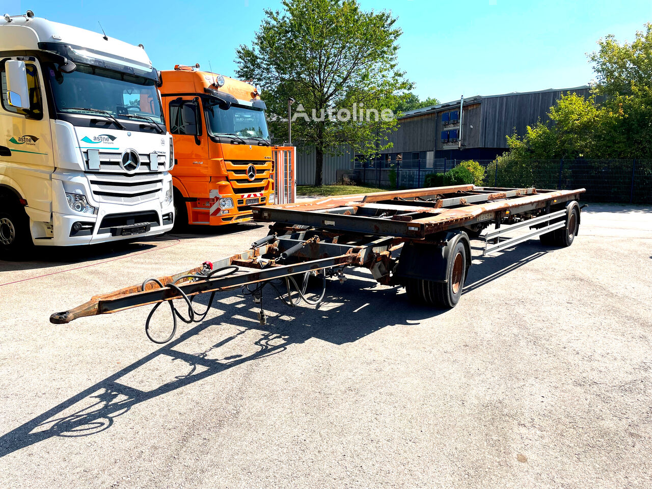 Kontajnerový príves Reisch REA-18Z - Autoline