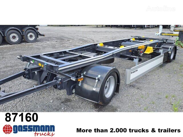 new Wielton PS2H M3 Schlitten-Abrollanhänger container chassis trailer