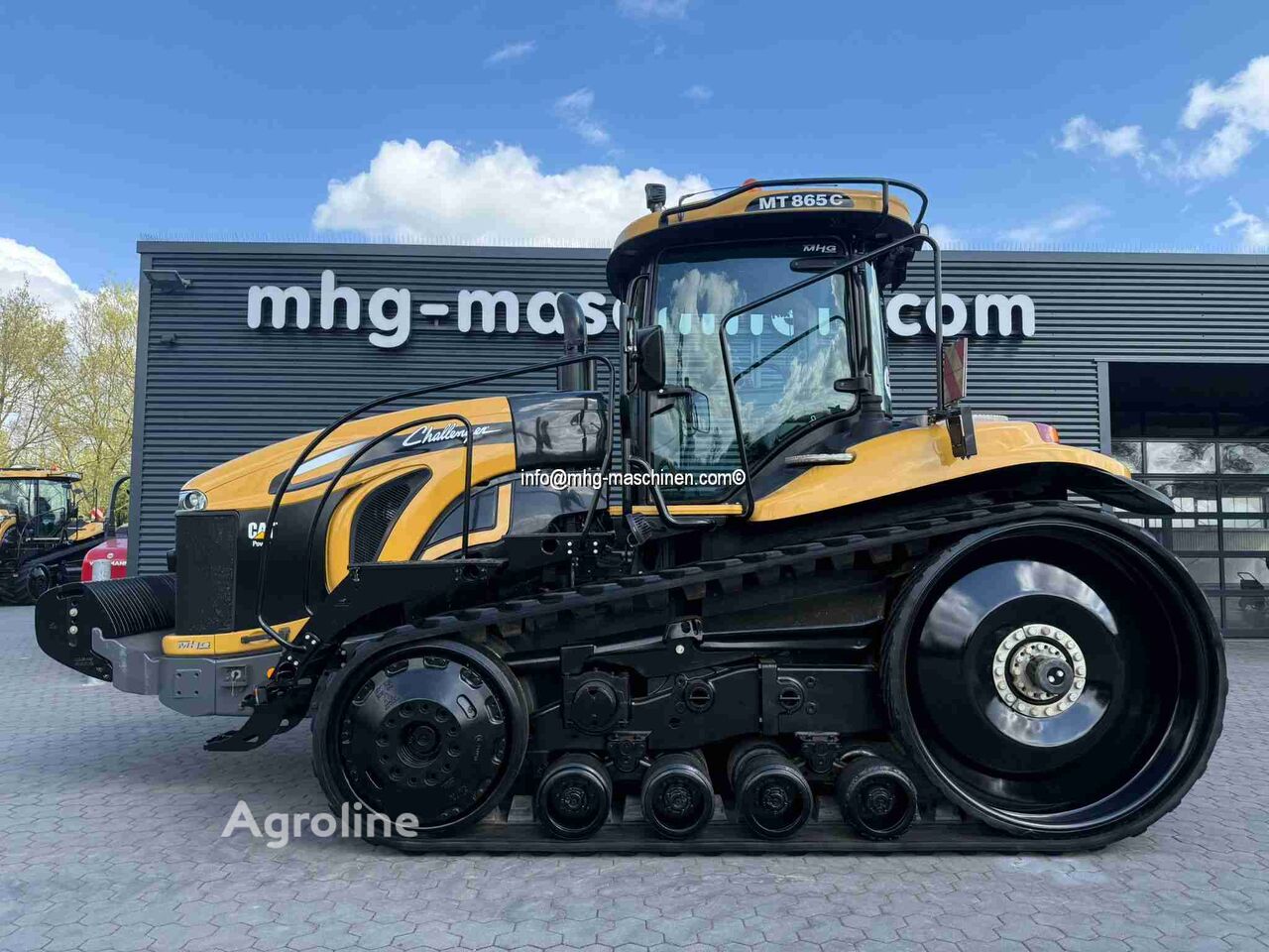 Tractor pe şenile Challenger MT, PowerShift: tractor pe şenile