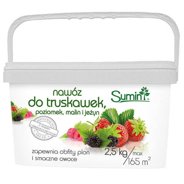 new Sumin Nawóz Do Truskawek, Poziomek, Malin I Jeżyn 2,5kg complex fertilizer