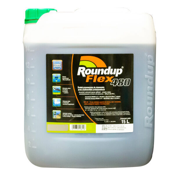 Monsanto Roundup Flex 480 SL (Randap) 15L herbicida nuevo