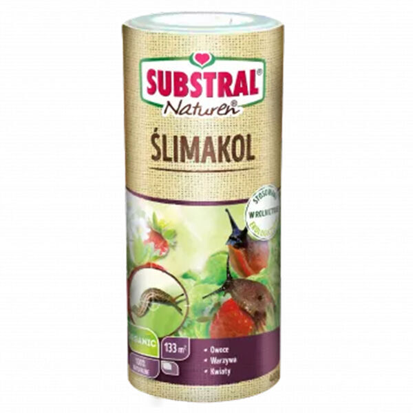 новый моллюскоцид Naturen Ślimakol 400G Substral - zwalcza ślimaki