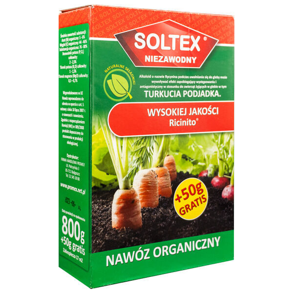 SOLTEX granule za tirkizne grickalice 800+50G