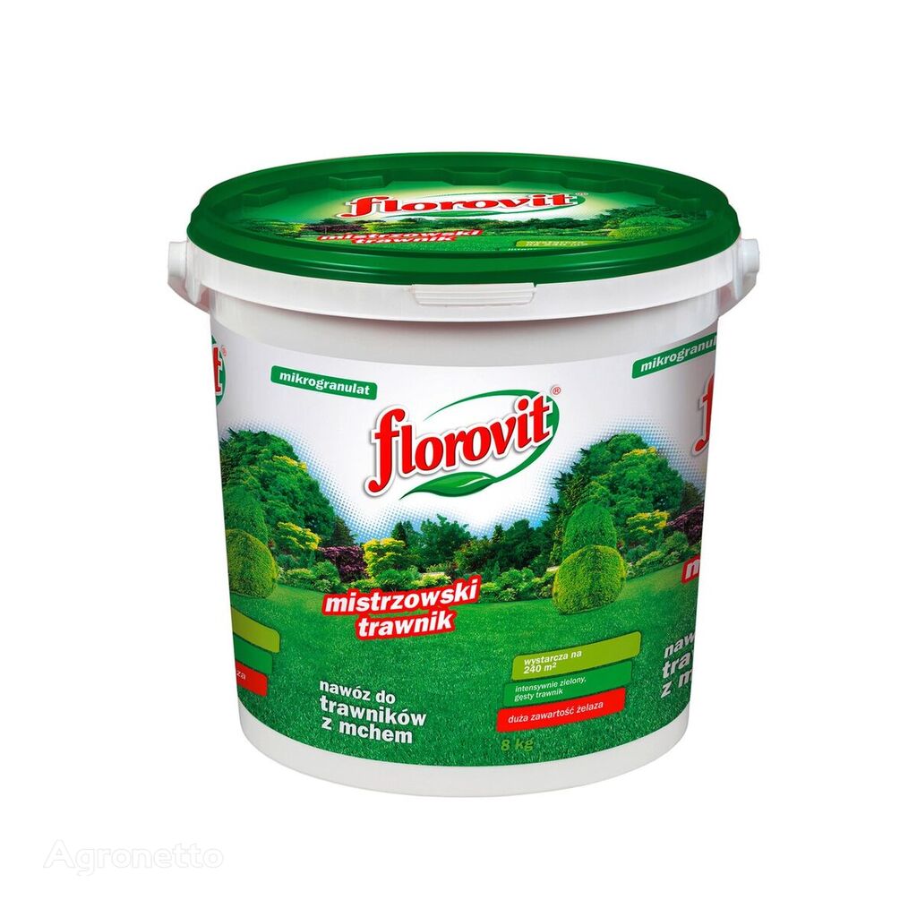 Florovit Pour Pelouses Avec Mousse 8kg