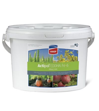 ACTIPOL EDDHA Fe-6 puszka 5kg promotor del crecimiento de las plantas nuevo