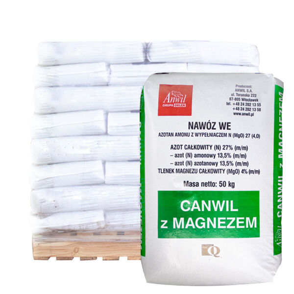 Canwil ammonium nitrate with magnesium 1 ton (50kg bags)