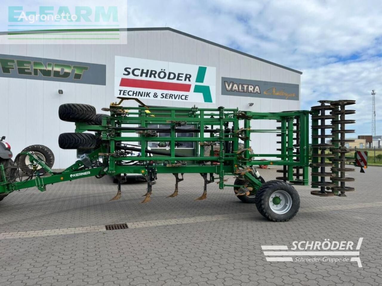 Kerner x4 460 + 2 satz walzen cultivator