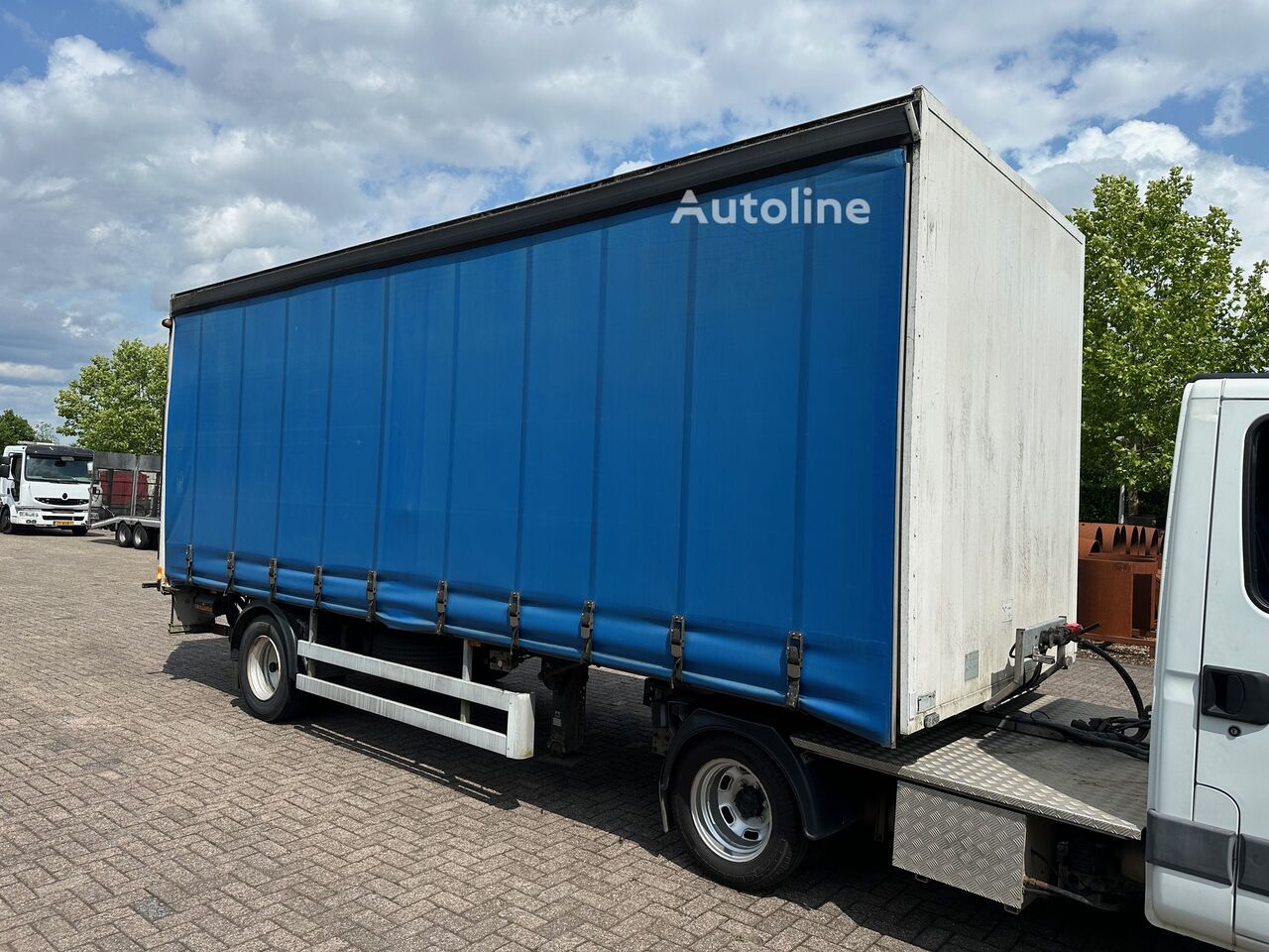 Полуремарке със завеси BE trailer - Autoline