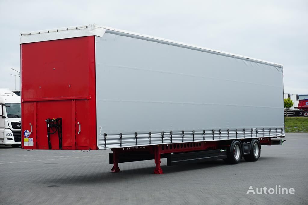 Berger FIRANKA / MEGA / MULTI LOCK / XL / 2 OSIE curtain side semi-trailer