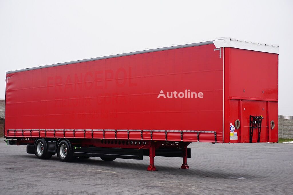 Berger FIRANKA / MEGA / MULTI LOCK / XL / 2 OSIE curtain side semi-trailer