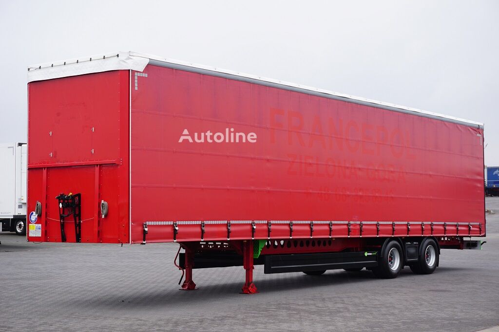 Berger FIRANKA / MEGA / MULTI LOCK / XL / 2 OSIE curtain side semi-trailer