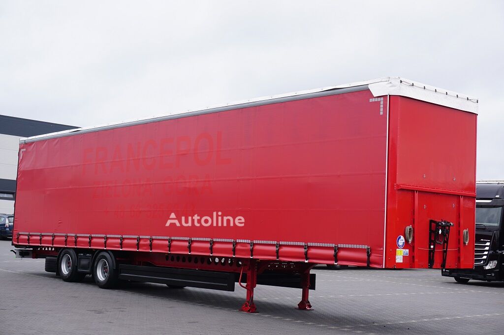 Berger FIRANKA / MEGA / MULTI LOCK / XL / 2 OSIE Schiebeplanenauflieger kaufen | Autoline AT Berger FIRANKA / MEGA / MULTI LOCK / XL / 2 OSIE Schiebeplanenauflieger - Autoline