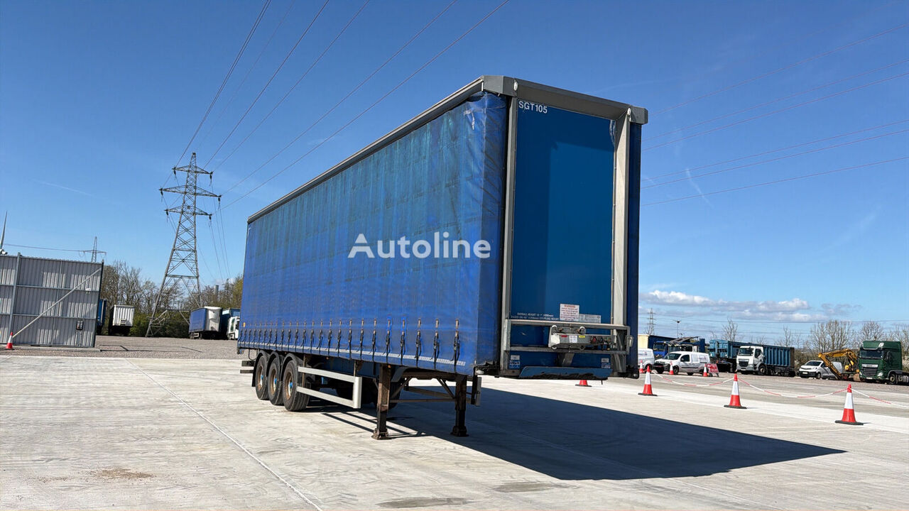نصف مقطورة ستائر منزلقة Cartwright CURTAINSIDE - Autoline