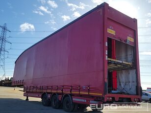 Cartwright Tri Axle Double Deck Curtainsider Trailer curtain side semi-trailer