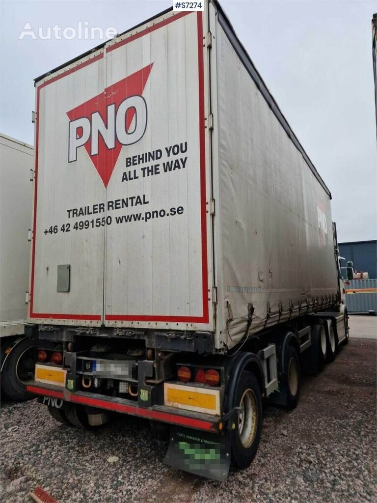 Dennison E245CS curtain side semi-trailer