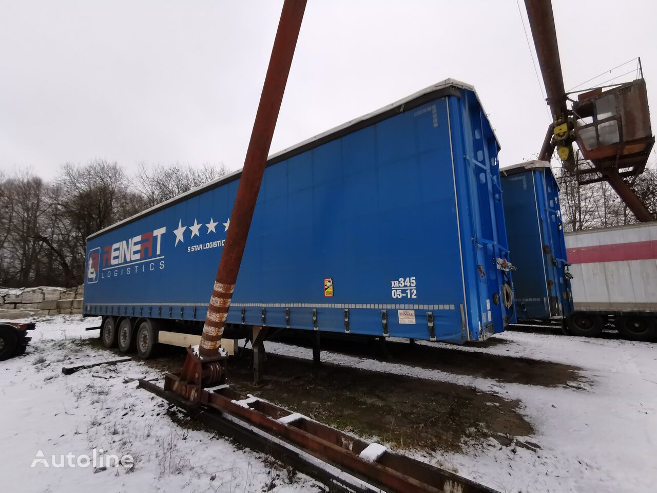 Dinkel SAF curtain side semi-trailer