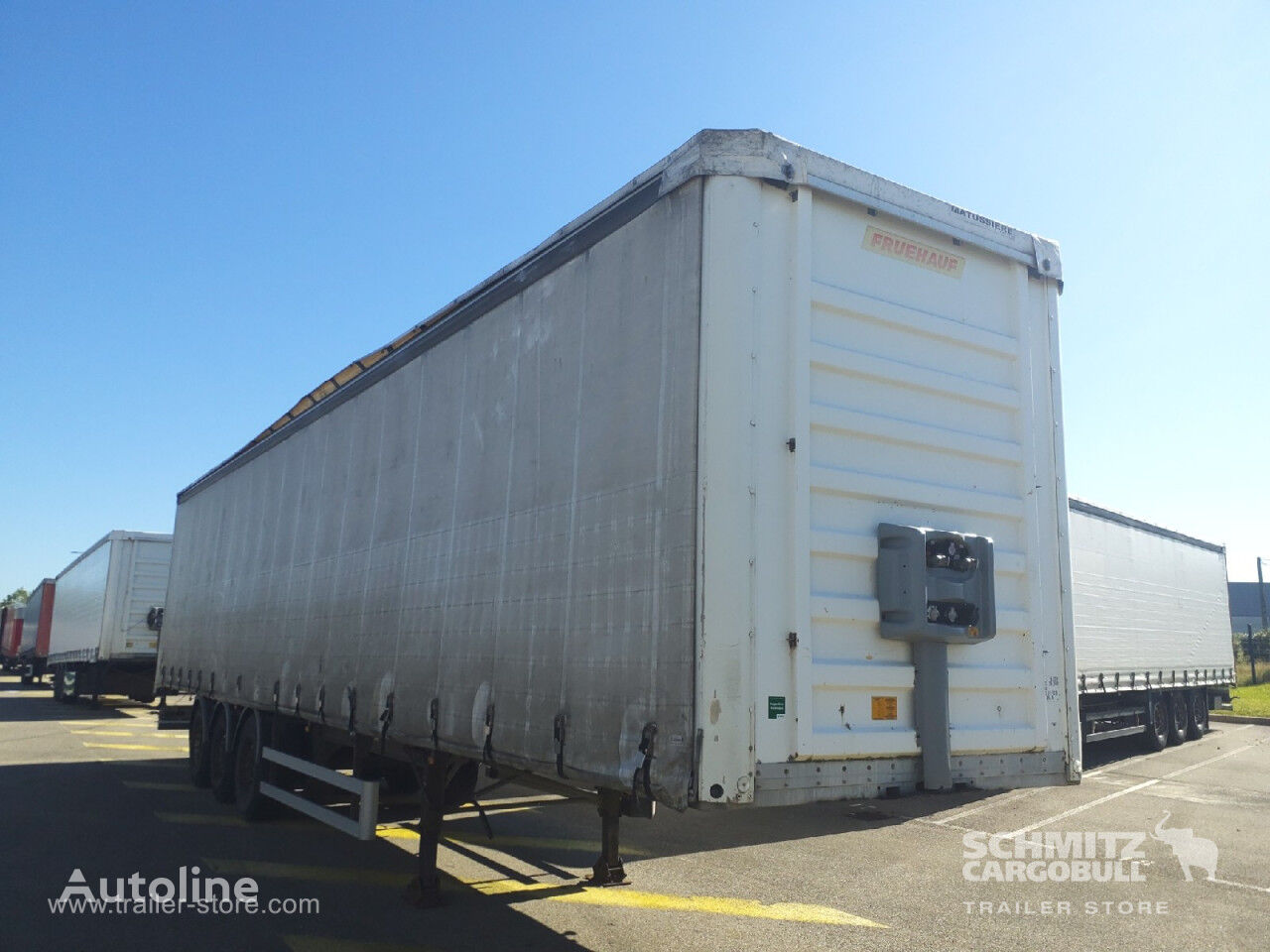 Fruehauf curtain side semi-trailer