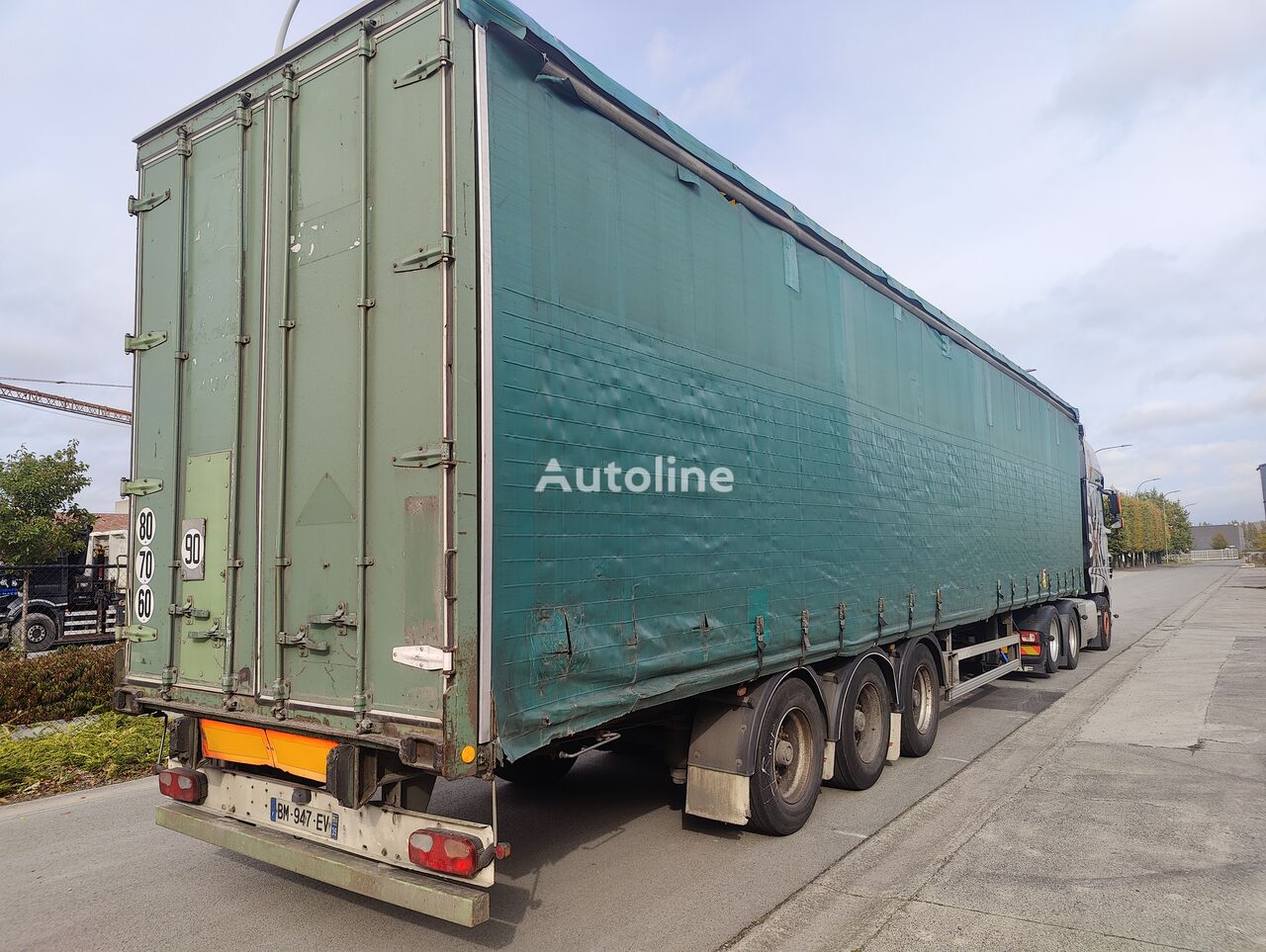 Fruehauf ### 5 pieces 2008 ### semirremolque con lona corredera - Autoline