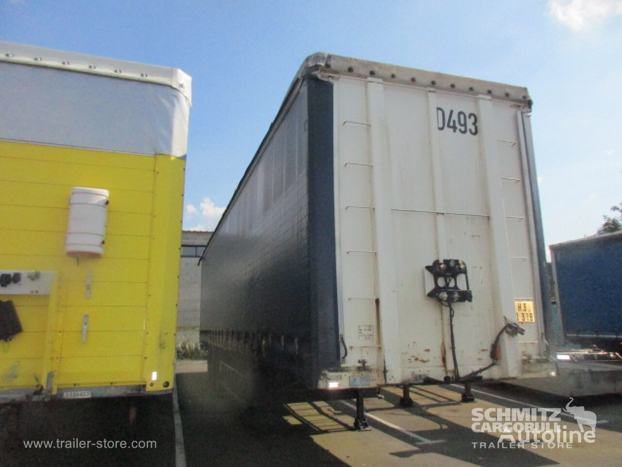 полуприцеп штора Fruehauf Curtainsider Standard