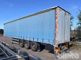Fruehauf SS136/P3S semirremolque con lona corredera