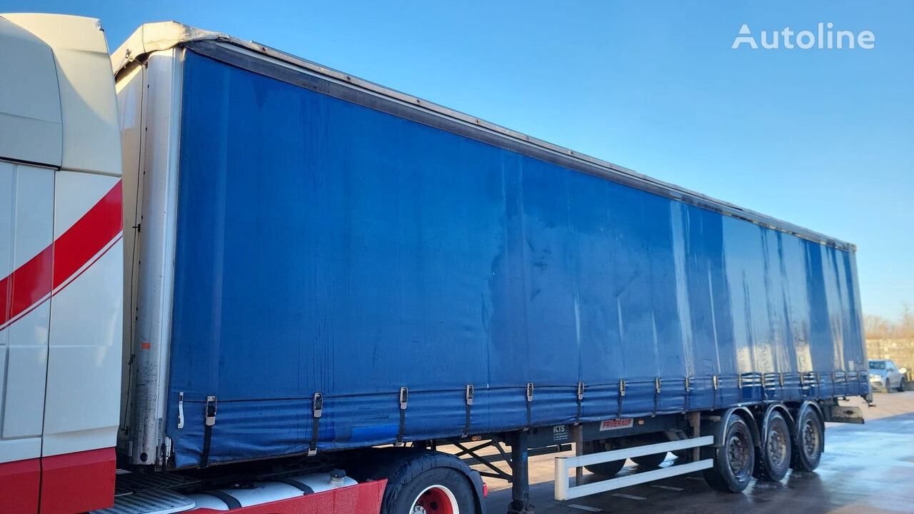 shrnovací plachtovy náves Fruehauf T39B (BELGIAN TRAILER / DISC / SAF AXLES / ALU SIDEBORDS)