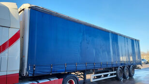 Fruehauf T39B (BELGIAN TRAILER / DISC / SAF AXLES / ALU SIDEBORDS) curtain side semi-trailer