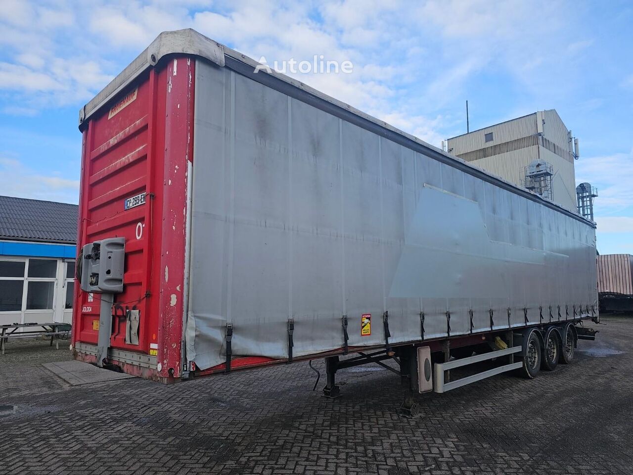 Semi-remorque à rideaux coulissants Fruehauf TX34 Curtainsider trailer - Disc brakes - Autoline