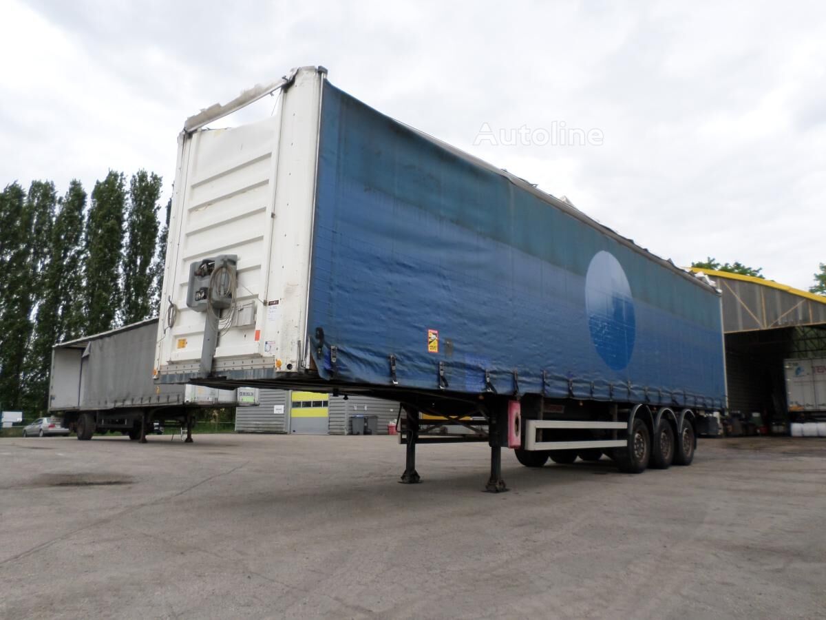 Buy damaged Fruehauf TX34CS curtain side semi-trailer | Autoline GB Damaged Fruehauf TX34CS curtain side semi-trailer - Autoline