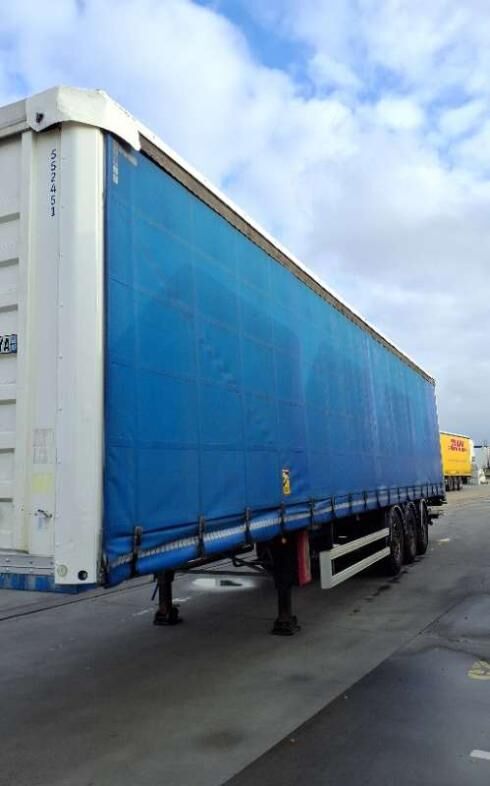 Полуприцеп штора Fruehauf Trailer Curtainsider Sliding Roof Straight - Autoline