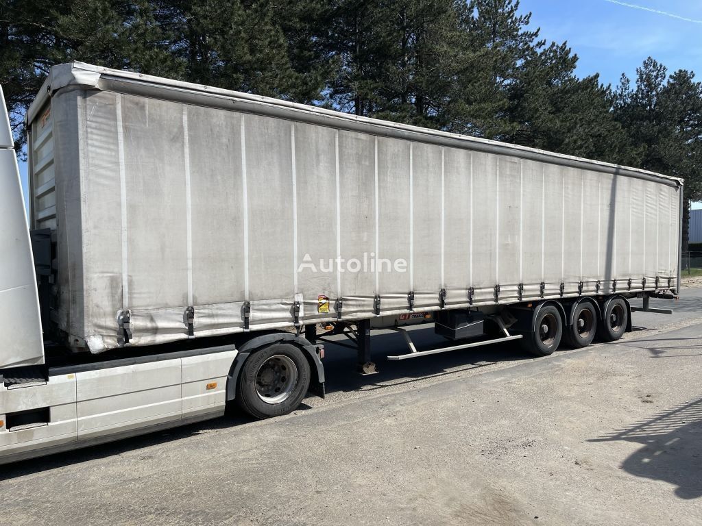 GT Trailers 3-AXLES SMB DISC BRAKES - 13m60 - AIR SUSPENSION - TÜV  oplegger schuifzeil