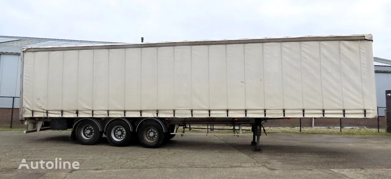 General Trailer back doors, disc breaks, very good state. France trailer curtain side semi-trailer