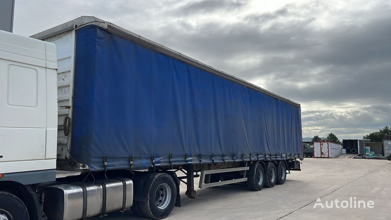 semiremorcă cu prelată cortina General Trailers TX34 (SMB axles)