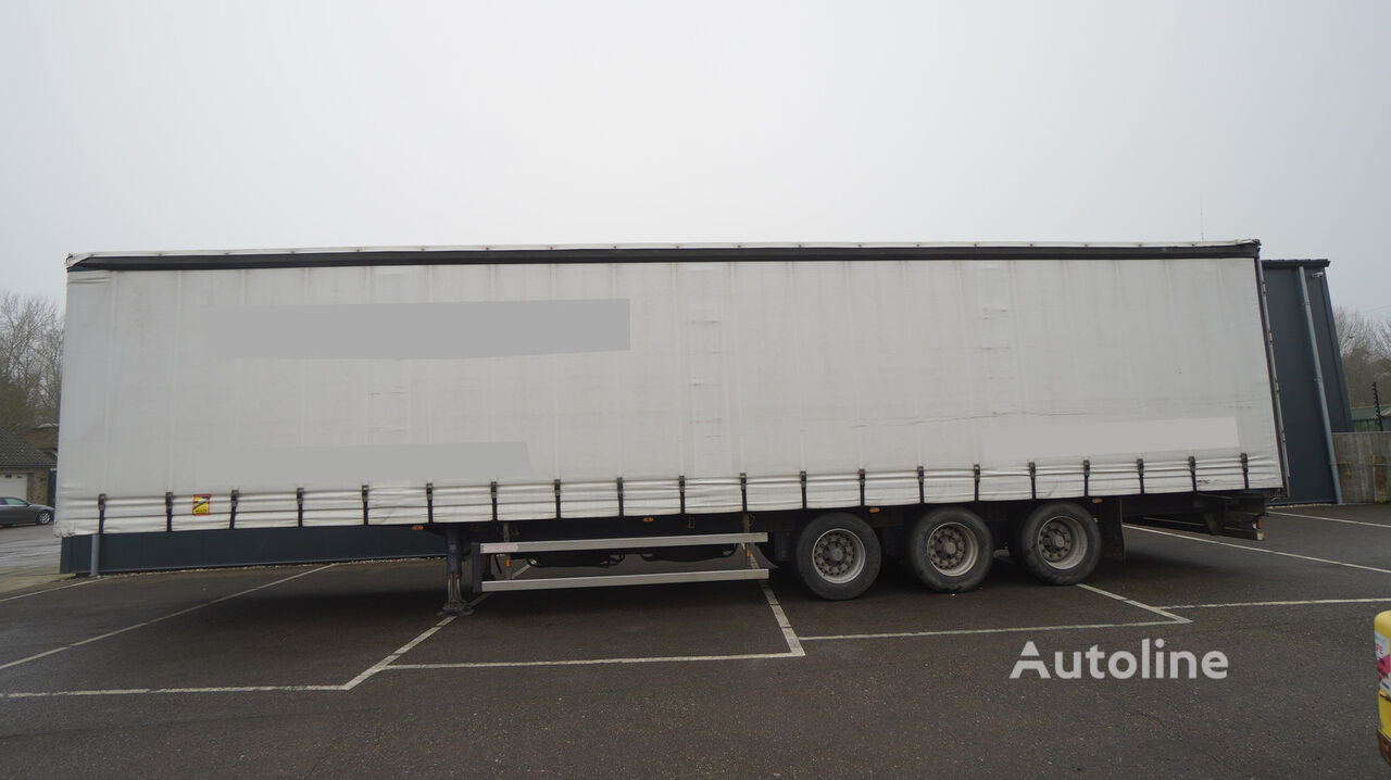 Groenewegen 3 AXLE CURTAINSIDE TRAILER semirremolque con lona corredera