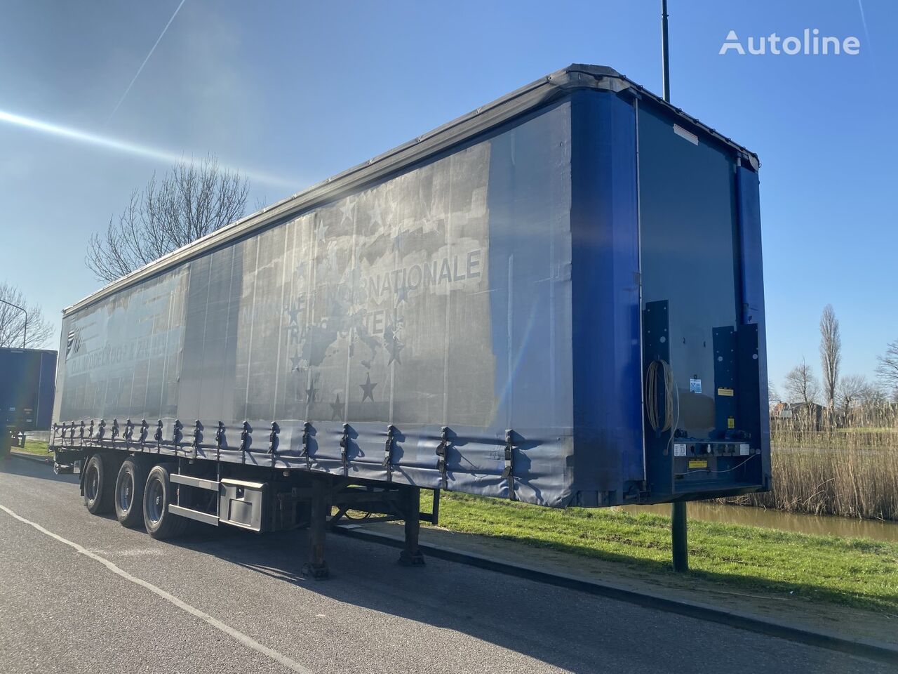 Groenewegen DRO-15-27 B curtain side semi-trailer