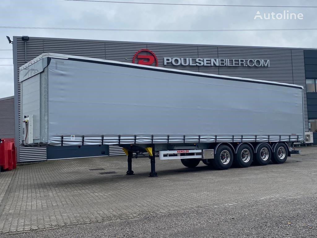 new Hangler curtain side semi-trailer