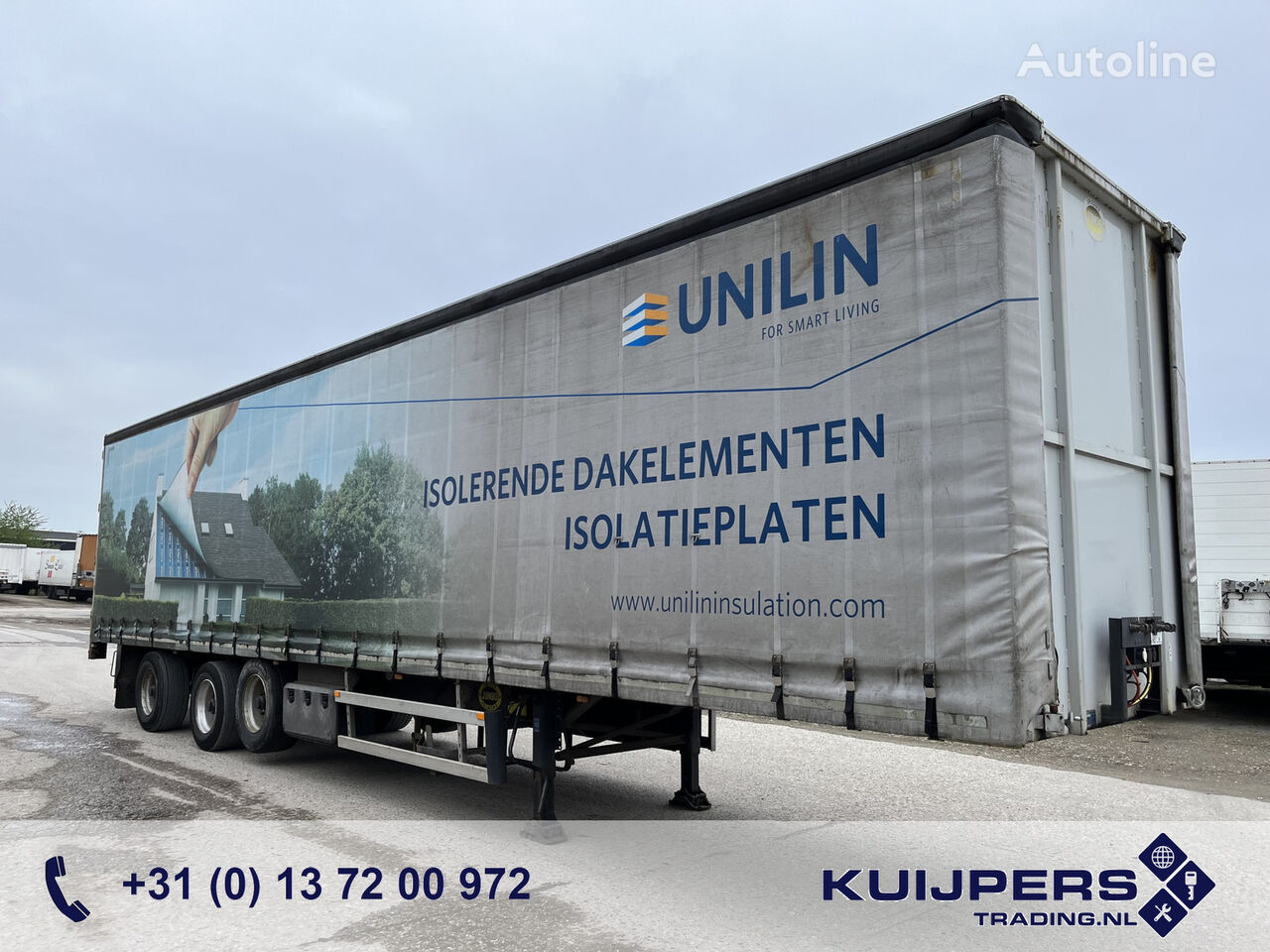 semiremorcă cu prelată cortina Jumbo D0 270 / Curtainsider