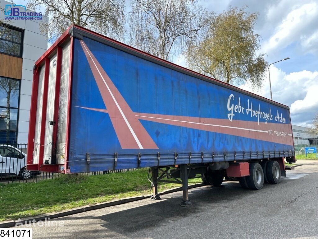 Jumbo Tautliner City trailer, Dhollandia curtain side semi-trailer