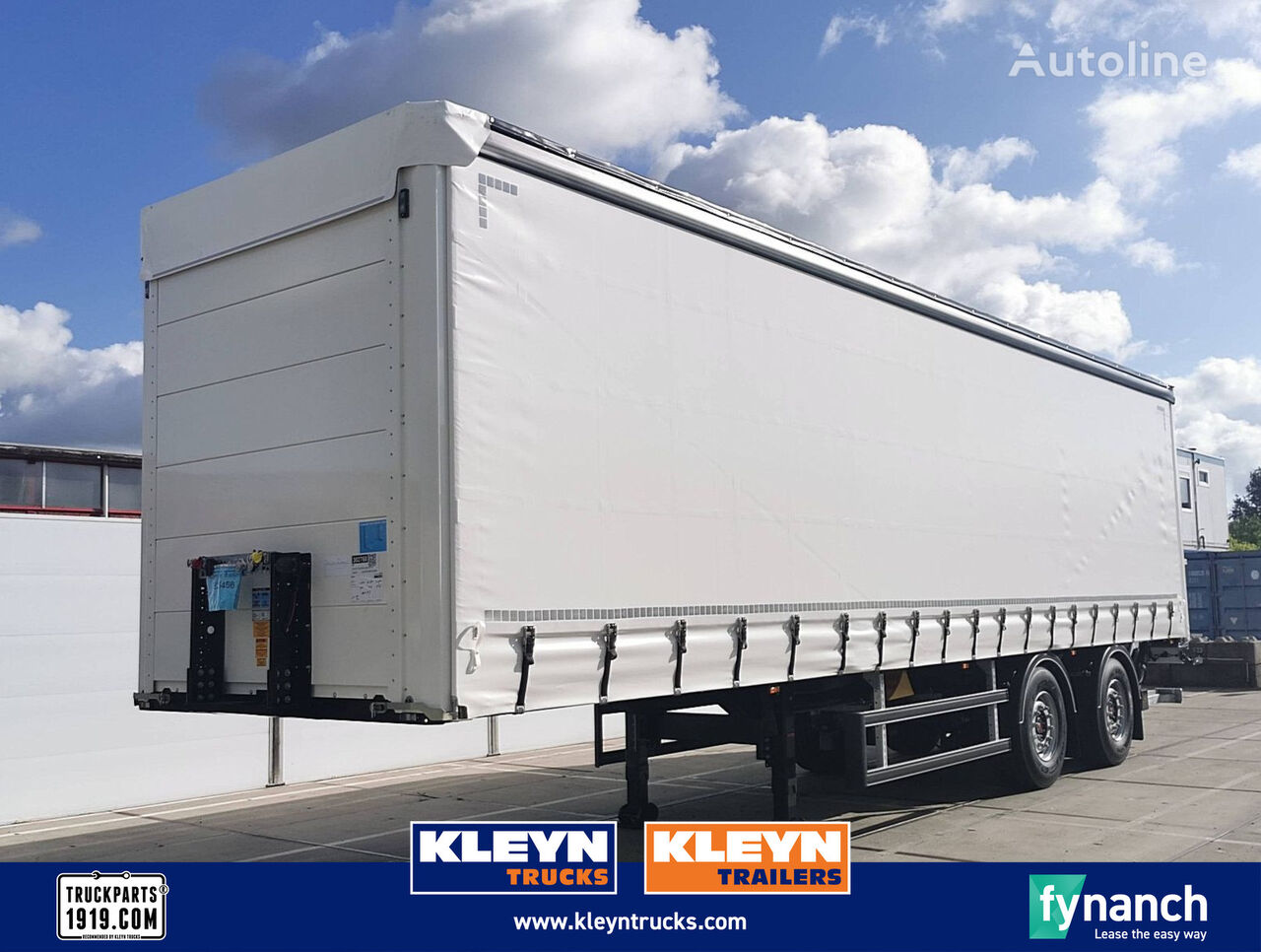 KLEYN TRAILERS  PRSH 18 TRI semirremolque con lona corredera