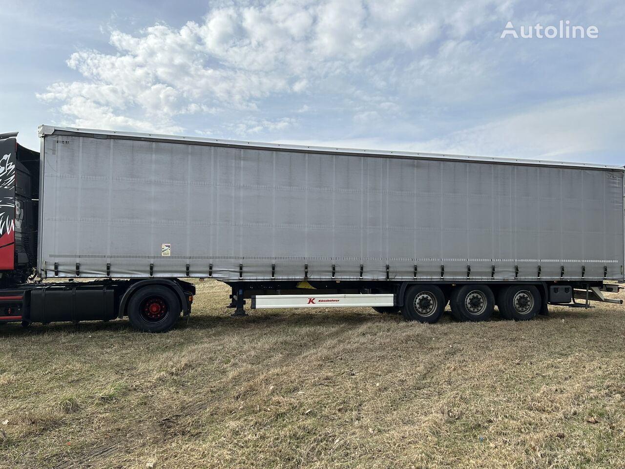 Kässbohrer Maxima curtain side semi-trailer