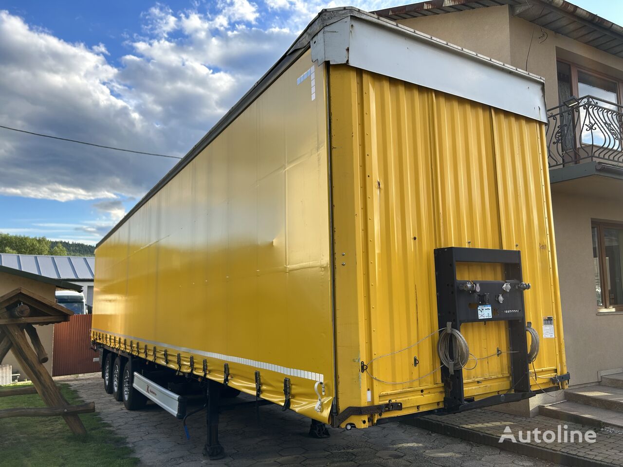 shrnovací plachtovy náves Kässbohrer Standard SAF 11/2015 VERY GOOD CONDITION ! LIFT ROOF VARIOS