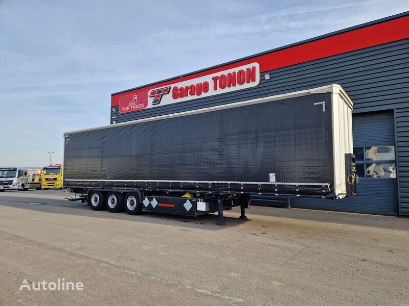 Kässbohrer TAUTLINER + HAYON curtain side semi-trailer