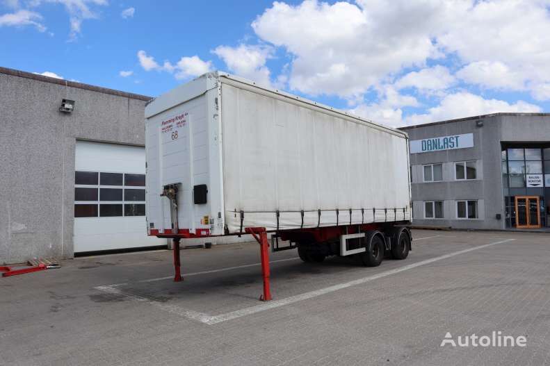 Kel-Berg semi-trailer med gardinkapell