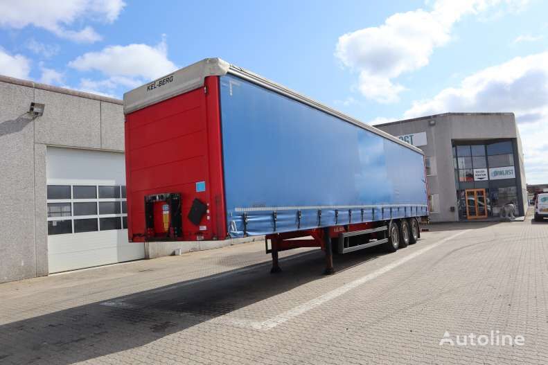 Kel-Berg curtain side semi-trailer